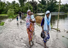 48 people died and many were evacuated due to flooding in Assam and Manipur
