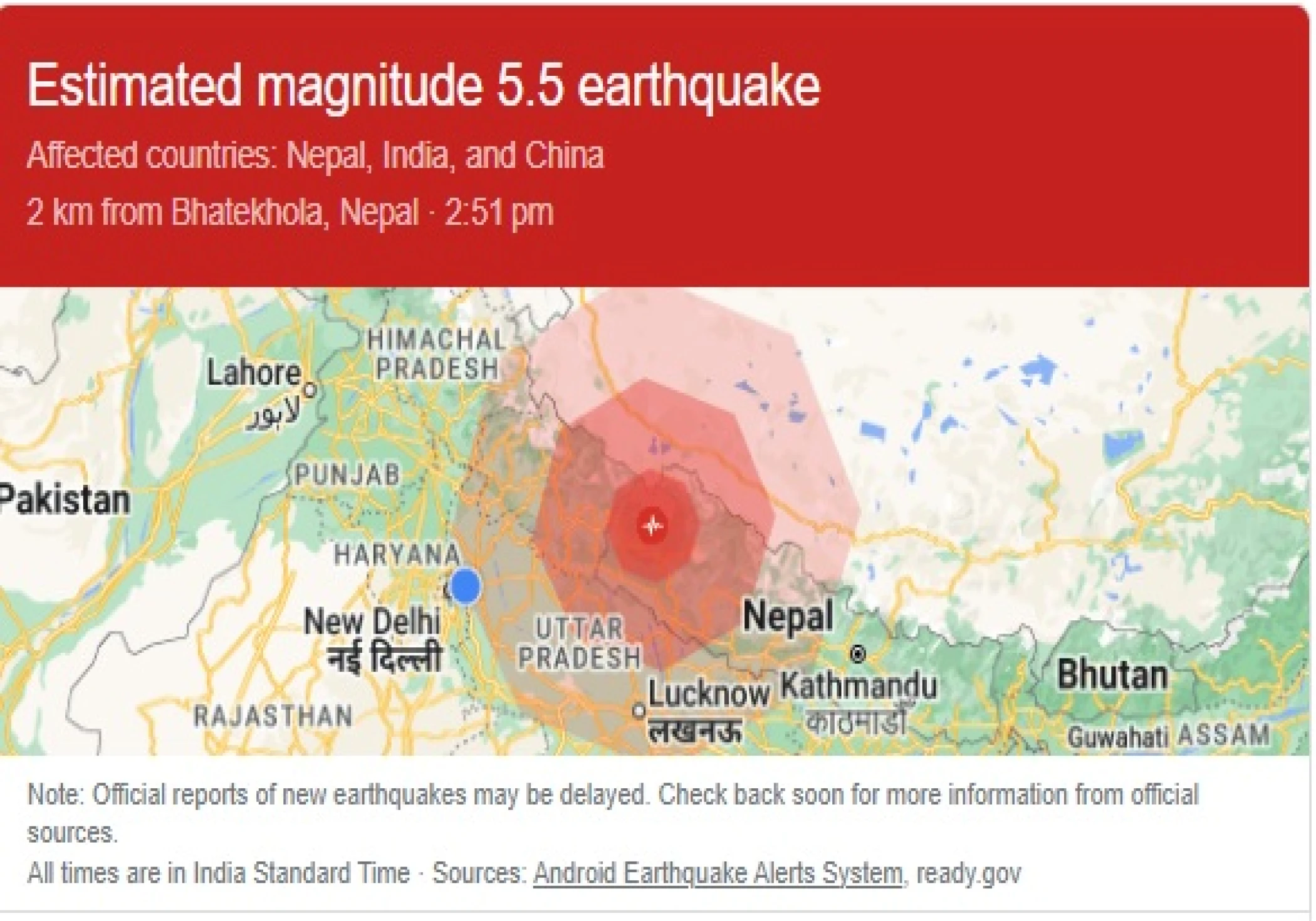 Earthquake In Delhi 2025 Today - Logan Grave