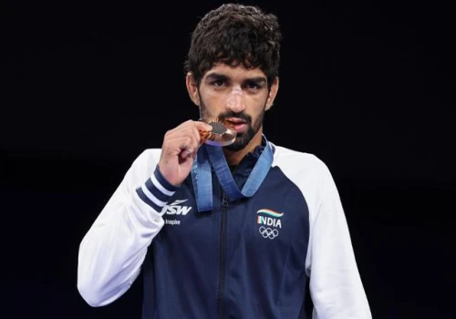 Aman Sehrawat Clinches Bronze at Paris 2024, Secures India's First Wrestling Medal, and Boosts Medal Tally to Six