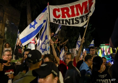Thousands Of Israelis Turn Out For Anti-Government Protest