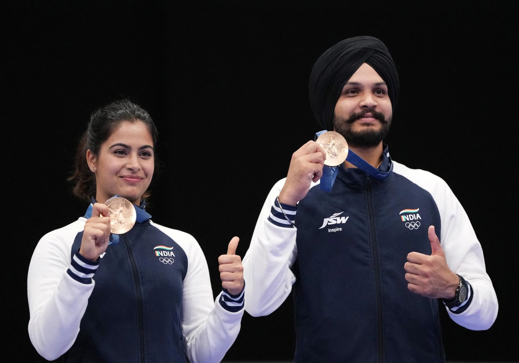 Manu Bhaker became the first Indian athlete to win two medals in a single Olympic Games