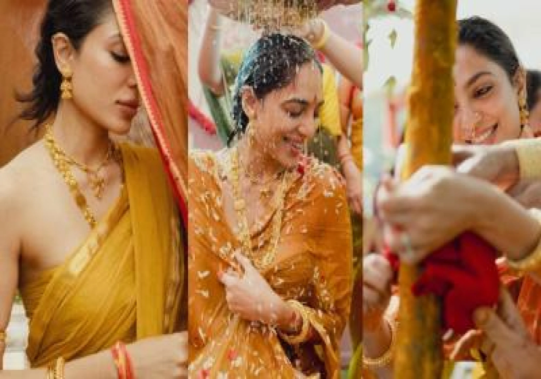 Sobhita Dhulipala Wears Family Heirloom Jewellery for Raata Ceremony Ahead of Wedding with Naga Chaitanya