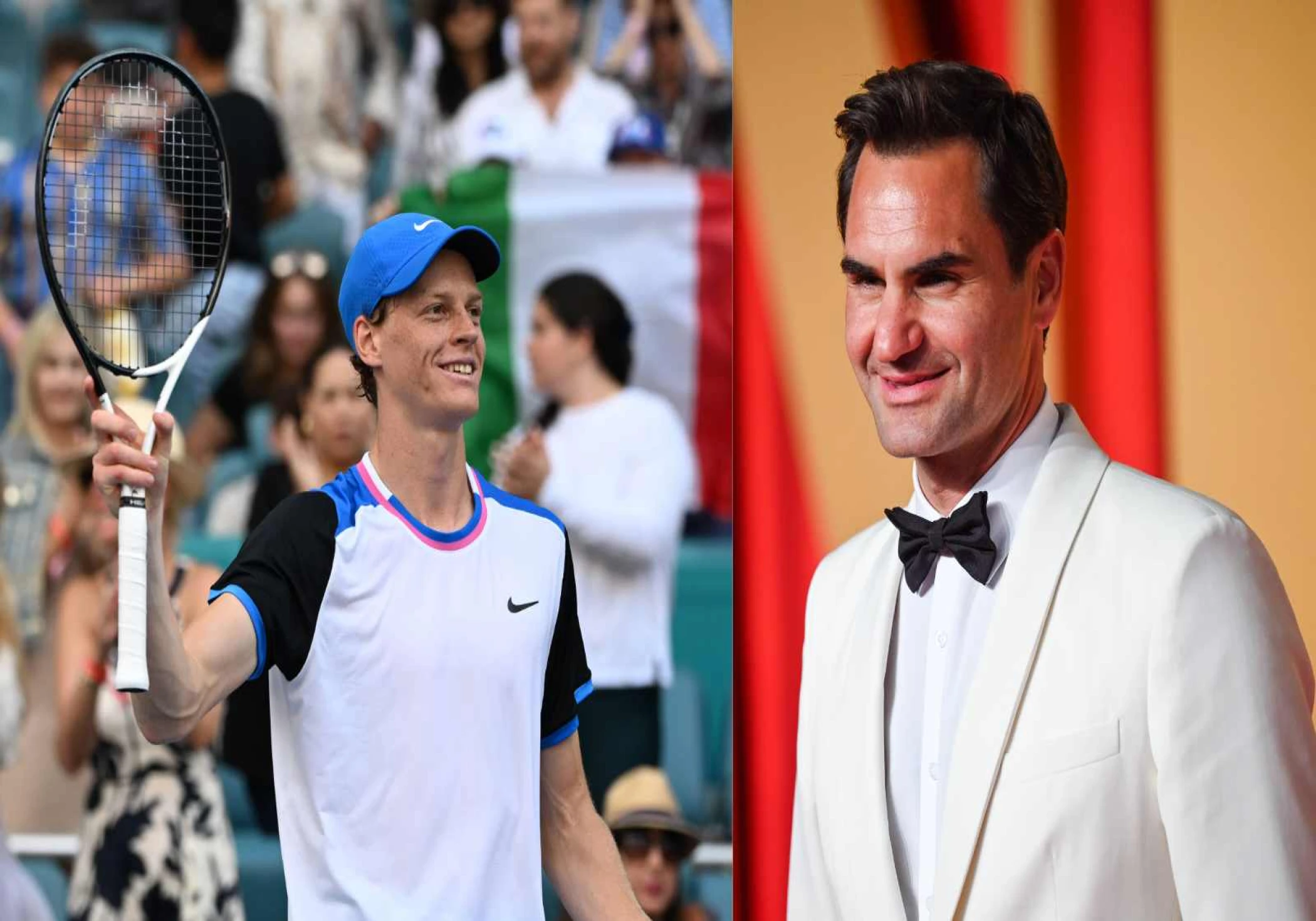 Andy Roddick makes a bold comparison between Roger Federer and Jannik Sinner