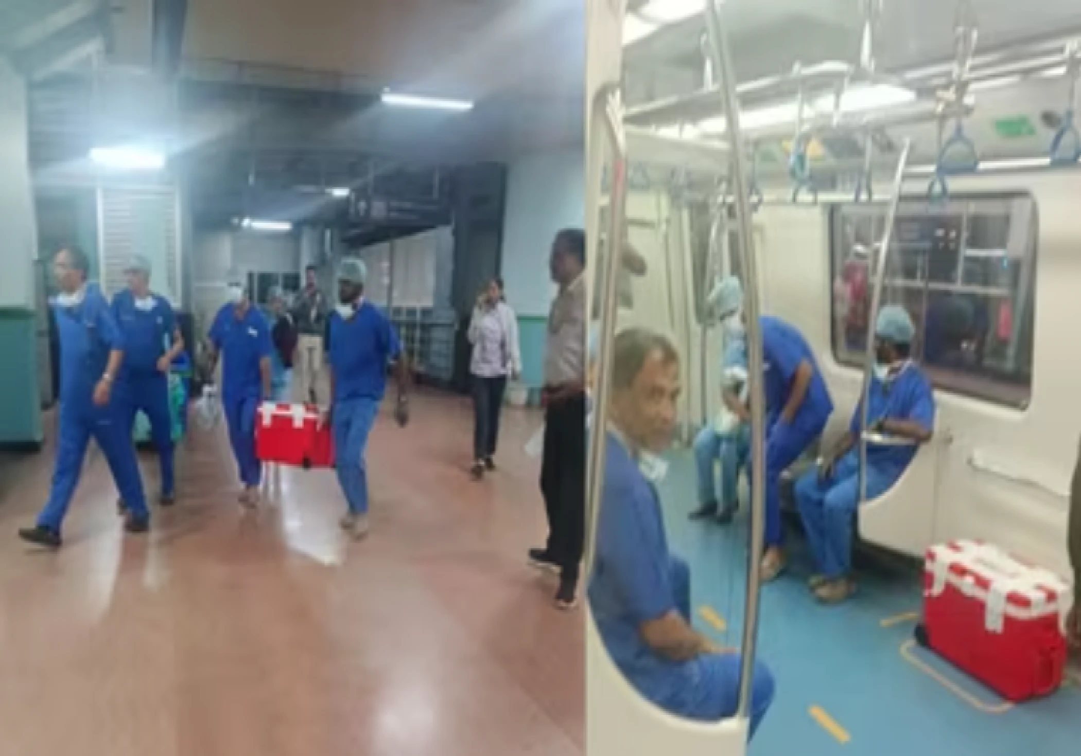 Bengaluru Metro Rushes Live Human Heart Across City to Save Life Bengaluru Metro Rushes Live Human Heart Across City to Save Life